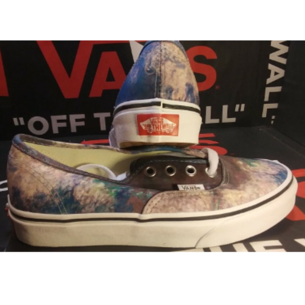 Vans Authentic MoMA Claude Monet Water Lilies Men's 4/Women's 5.5 VN0A2Z5I18H - Picture 3 of 12